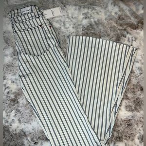Buckle Judy Blue Super Flare Pinstripe Pants
